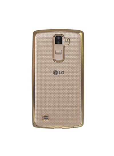 FitCase Laser Color LG K8 K350 Silikon Kılıf Gold