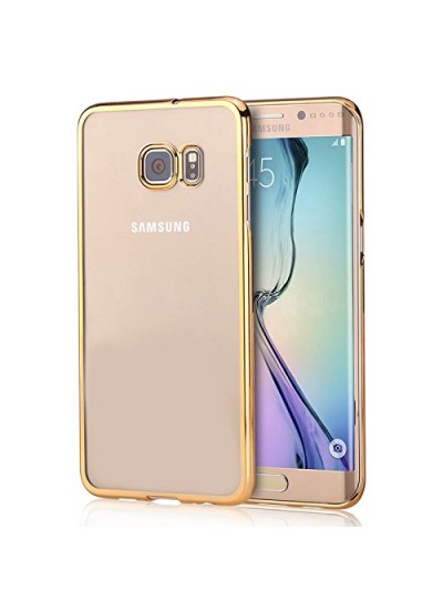 FitCase Laser Color Samsung S6 (G920) Silikon Kılıf Gold