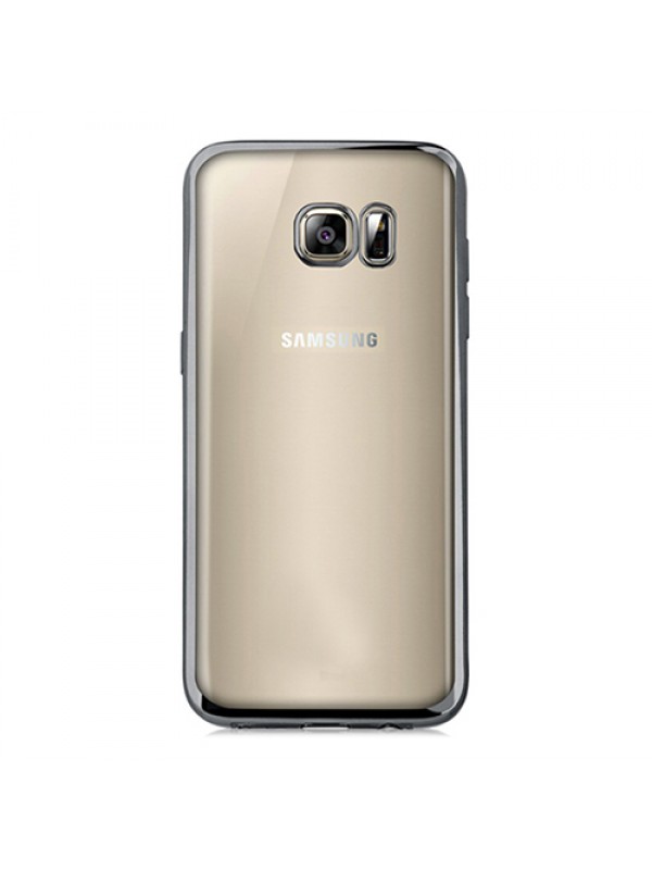 FitCase Laser Color Samsung S7 EDGE (G935) Silikon Kılıf Siyah…