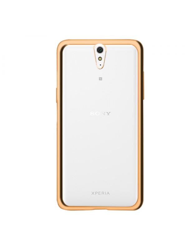 FitCase Laser Color Sony Xperia C5 Ultra Silikon Kılıf Gold…