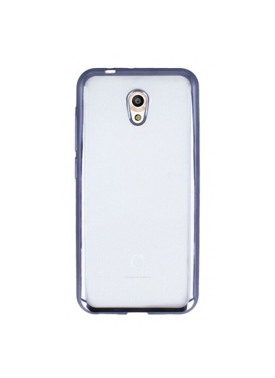 FitCase Laser Color Vodafone Smart 7 Style Silikon Kılıf Siyah