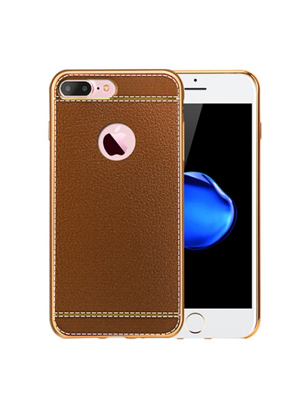 FitCase Laser Elegant iPhone 7-8 Plus Silikon Arka Kapak Taba…