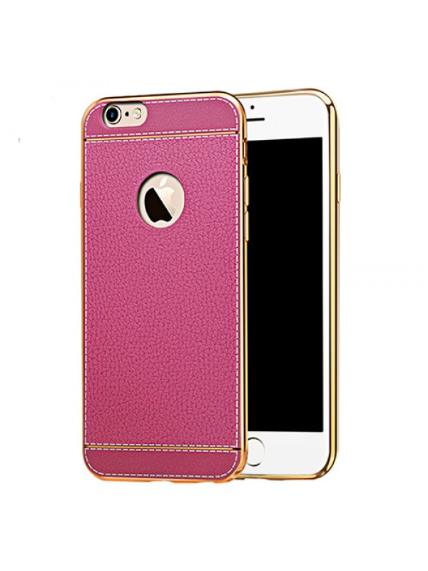 FitCase Laser Elegant iPhone 7-8 Silikon Arka Kapak Pembe…