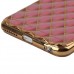 FitCase Laser iPhone 6 Plus / 6s Plus Baklava Desenli Pembe