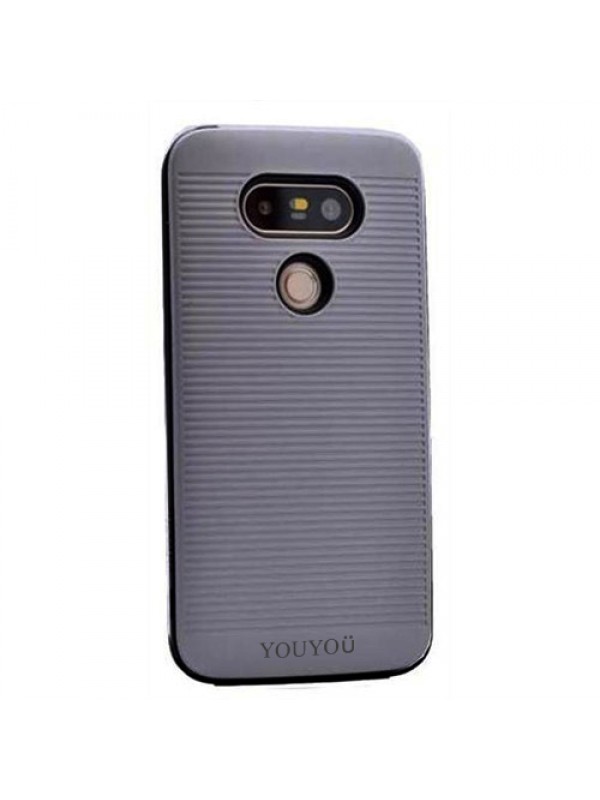 FitCase LG G5 H850 Kılıf YouYou Arka Kapak Füme…