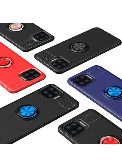 FitCase Oppo A73 Kılıf Auto Focus Ring Arka Kapak