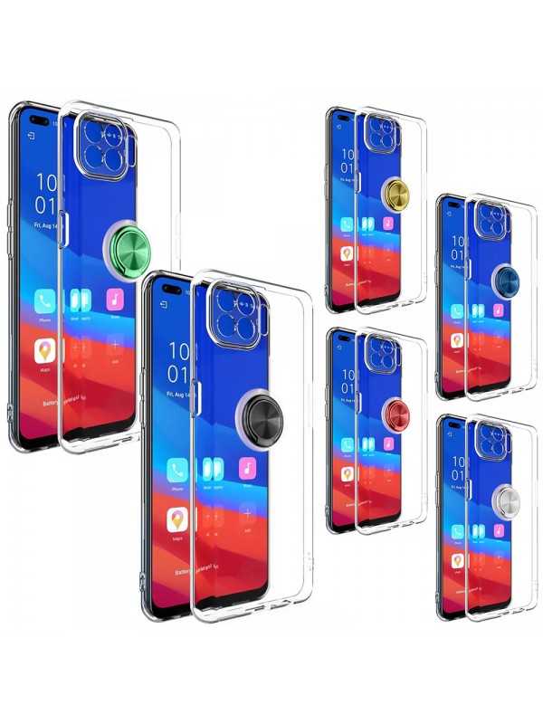 FitCase Oppo A73 Kılıf Gross Ring Şeffaf Arka Kapak…