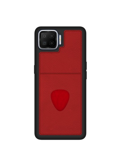 FitCase Oppo A73 Kılıf Proda Deri Tek Kartlık Cepli Kapak