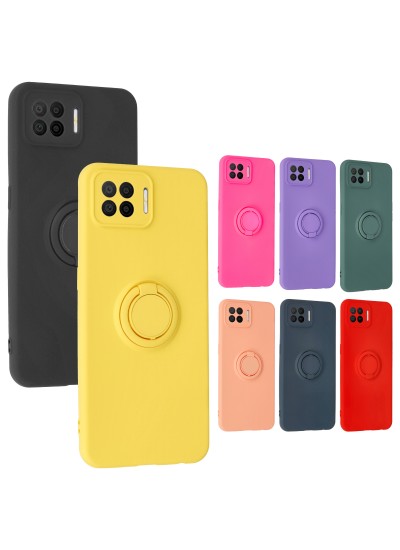 FitCase Oppo A73 Kılıf Viktor Ring Arka Kapak