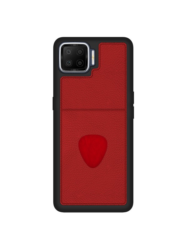 FitCase Oppo Reno 4 Lite Kılıf Proda Deri Çift Kartlık Cepli Kapak…
