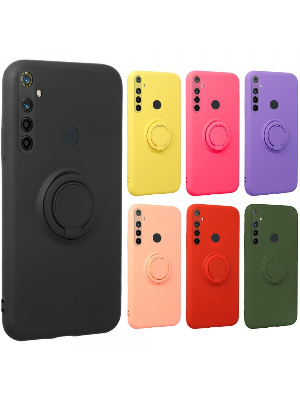 FitCase Realme 5i / 6i Kılıf Viktor Ring Arka Kapak…