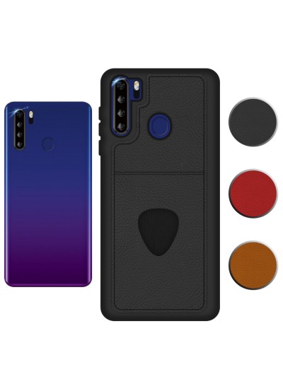 FitCase Reeder P13 Blue Max Kılıf Proda Deri Tek Kartlık Cepli Kapak