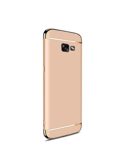 FitCase Samsung A3 2017 (A320) Golden Frame Arka Kapak Gold