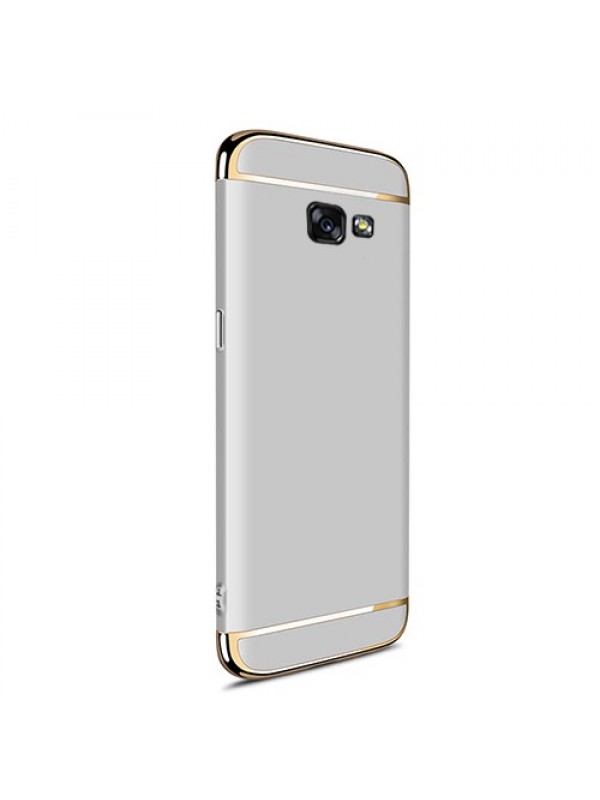 FitCase Samsung A7 2017 (A720) Golden Frame Arka Kapak Gri…