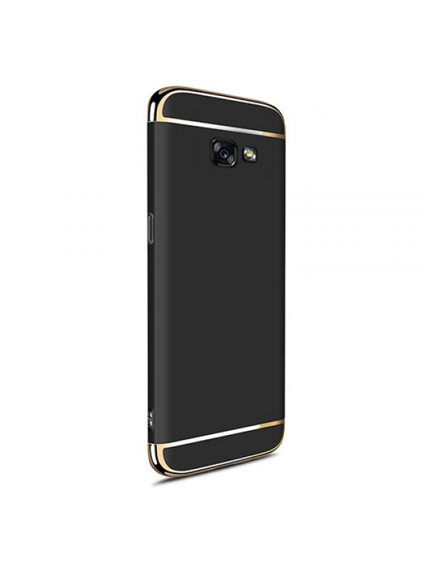 FitCase Samsung A7 2017 (A720) Golden Frame Arka Kapak Siyah…