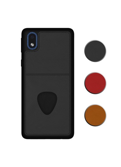 FitCase Samsung Galaxy A01 Core Kılıf Proda Deri Tek Kartlık Cepli Kapak
