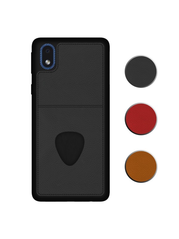 FitCase Samsung Galaxy A01 Core Kılıf Proda Deri Tek Kartlık Cepli Kapa…