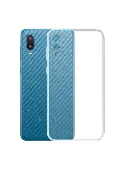 Samsung Galaxy A02 (A022) Kılıf Kamera Korumalı Silikon Şeffaf Kapak
