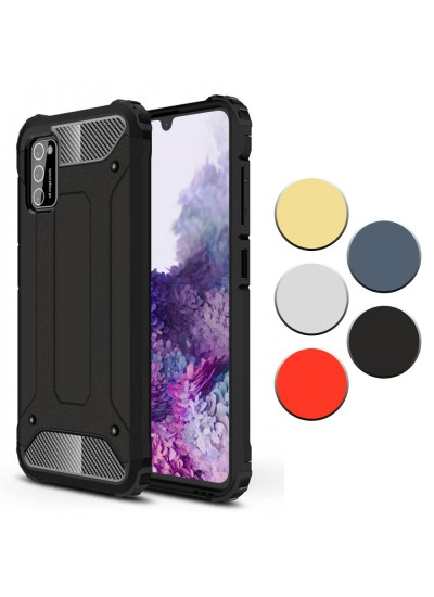 FitCase Samsung Galaxy A02s (A025) Zırh Tank Tam Koruma Arka Kapak