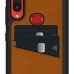 FitCase Samsung Galaxy A10s Kılıf Proda Deri Çift Kartlık Cepli Kapak