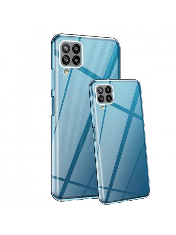 Samsung Galaxy A12 / M12 Kılıf Kamera Korumalı Silikon Şeffaf Arka…