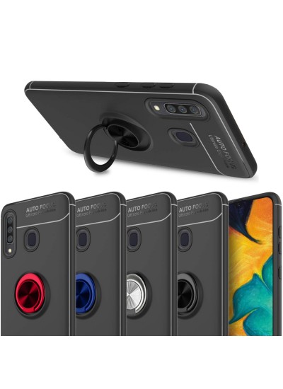 FitCase Samsung Galaxy A20s (A207) Kılıf Auto Focus Ring Arka Kapak