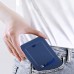 FitCase Samsung Galaxy A22 Cardy Soft Delikli Kartlık Cepli Silikon Kapak