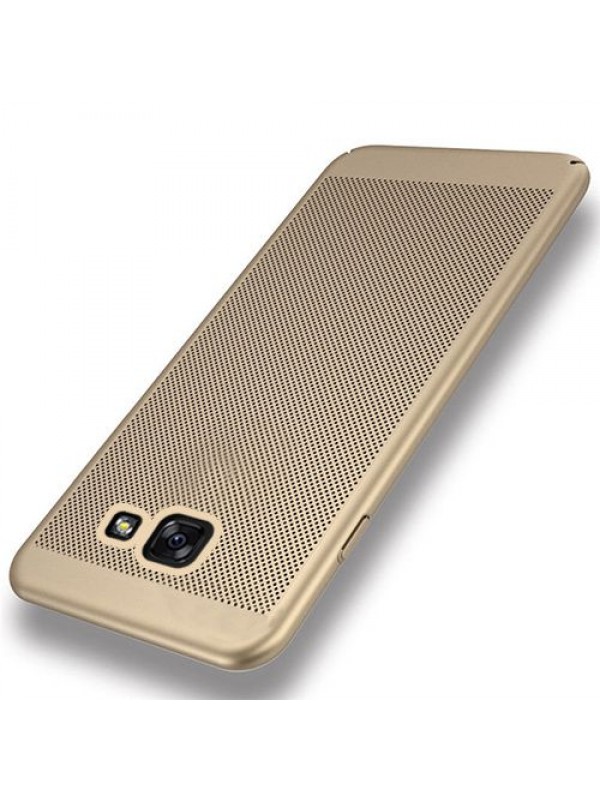 FitCase Samsung Galaxy A3 2017 Kılıf Point Sert Arka Kapak Gold…