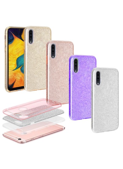 FitCase Samsung Galaxy A30S (A307) 3in1 Simli Silikon Arka Kapak-Kılıf