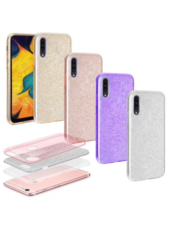 FitCase Samsung Galaxy A30S (A307) 3in1 Simli Silikon Arka Kapak-Kılıf…