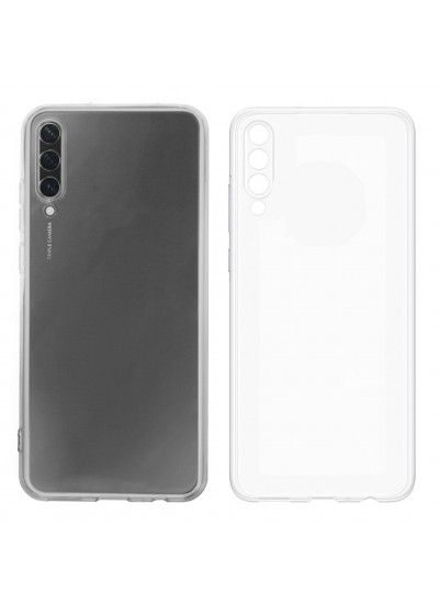 Samsung Galaxy A30s / A50 Kılıf Kamera Korumalı Silikon Şeffaf Arka Kapak