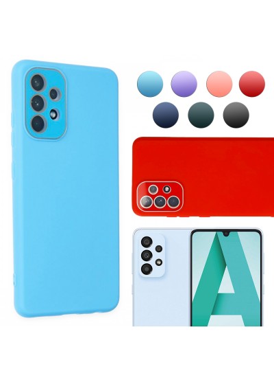 FitCase Samsung Galaxy A33 5G Glass Kamera Korumalı Lansman Silikon Kapak