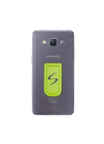 FitCase Samsung Galaxy A5 (A500) Standlı TPU Kılıf Şeffaf
