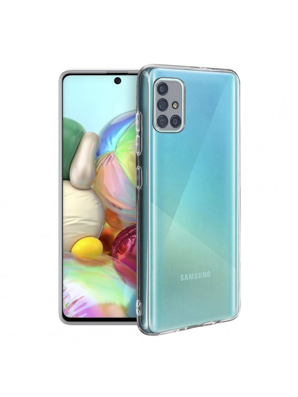 Samsung Galaxy A51 Kılıf Kamera Korumalı Silikon Şeffaf Kapak…