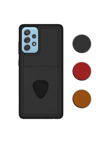 FitCase Samsung Galaxy A52 Kılıf Proda Deri Tek Kartlık Cepli Kapak