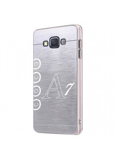 FitCase Samsung Galaxy A7 (A700) Metal TPU Arka Kapak Füme
