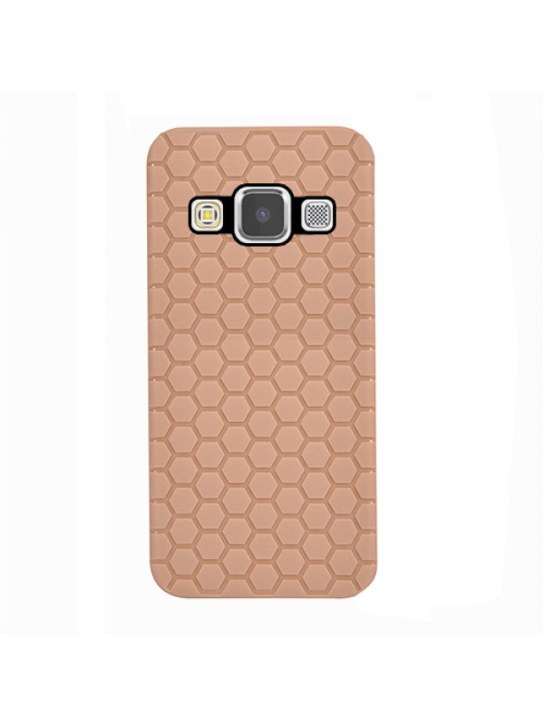 FitCase Samsung Galaxy A7 (A700) TPU Beehive Serisi Arka Kapak Gold…