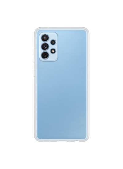 Samsung Galaxy A72 (A725) Kılıf Kamera Korumalı Silikon Şeffaf Kapak