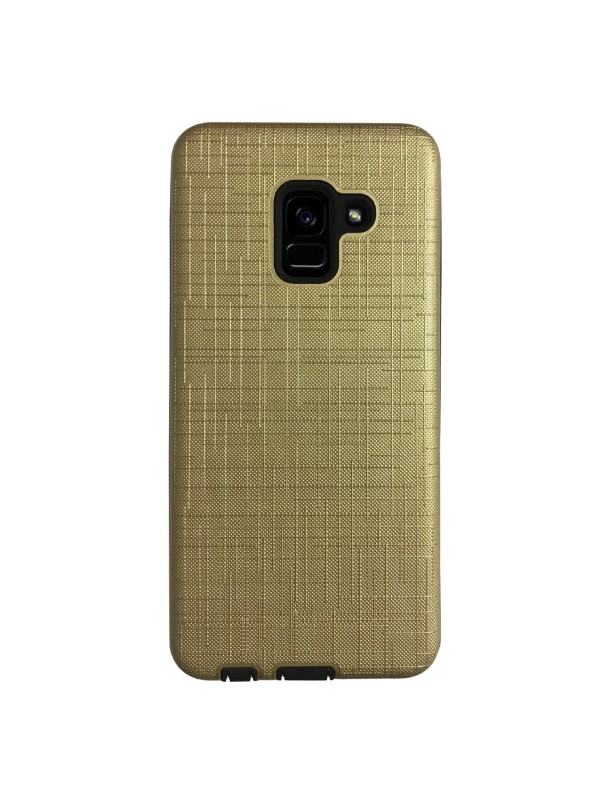 FitCase Samsung Galaxy A8 2018 (A530) Kılıf New YouYou Arka Kapak Gold…