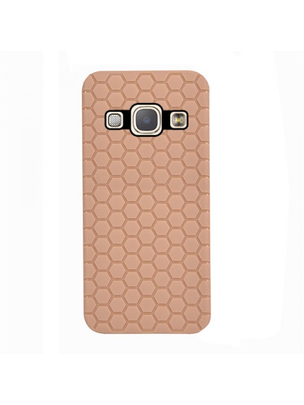 FitCase Samsung Galaxy A8 (A800) TPU Beehive Serisi Arka Kapak Gold…