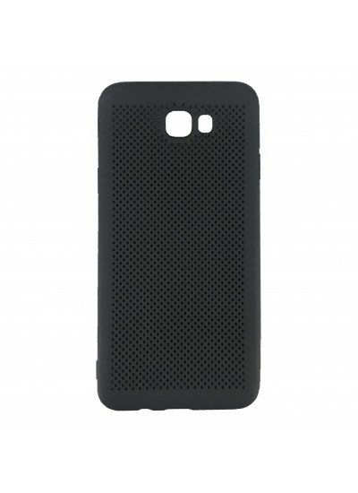 FitCase Samsung Galaxy C5 Pro (C5010) Kılıf Point Sert Arka Kapak Siyah