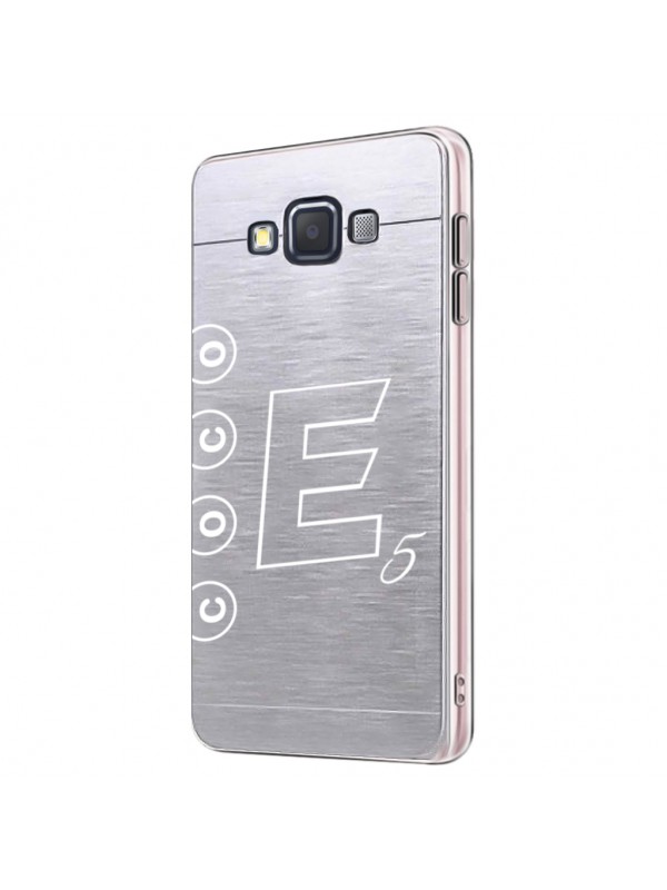 FitCase Samsung Galaxy E5 (E500) Metal TPU Arka Kapak Füme…
