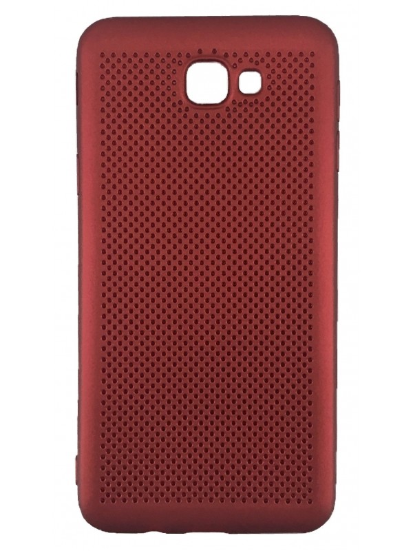 FitCase Samsung Galaxy J5 Prime (G570) Kılıf Point Sert Arka Kapak Kırm…