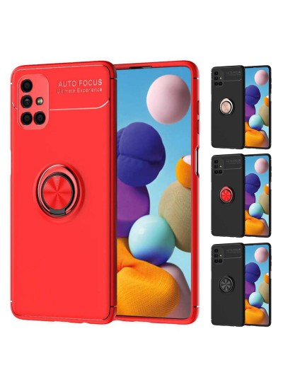 FitCase Samsung Galaxy M51 (M515) Kılıf Auto Focus Ring Arka Kapak