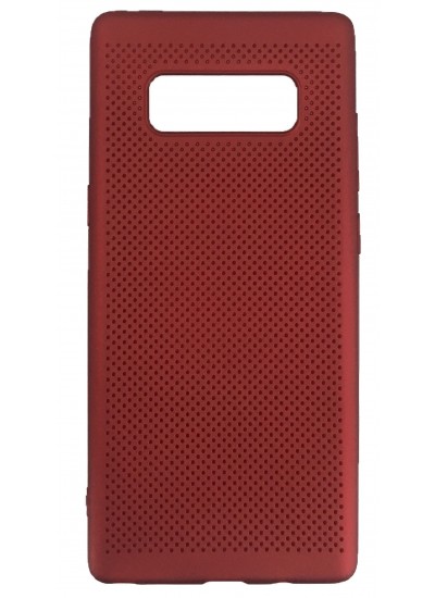 FitCase Samsung Galaxy Note 8 (N950) Kılıf Point Sert Arka Kapak Kırmızı
