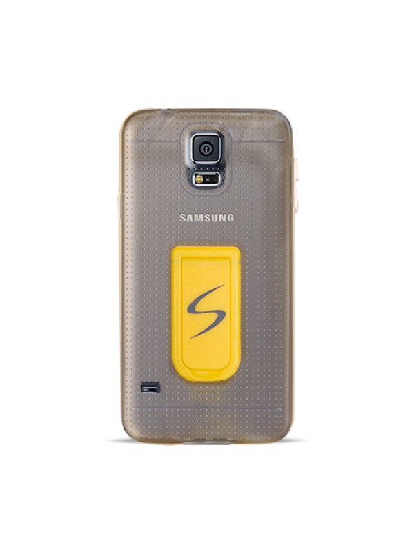 FitCase Samsung Galaxy S5 (G900) Standlı TPU Kılıf Gold…