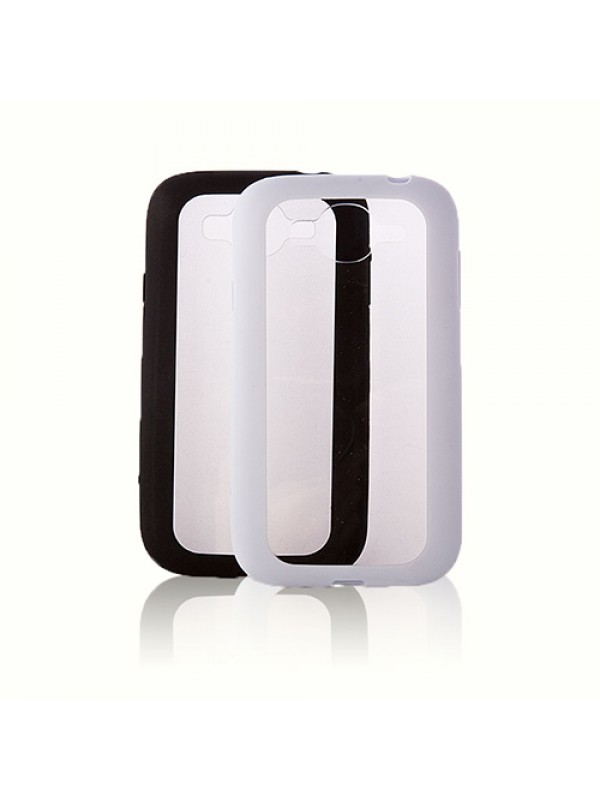 FitCase Samsung Grand Neo (I9060-I9082) Çerçeveli Soft Silikon Siyah…