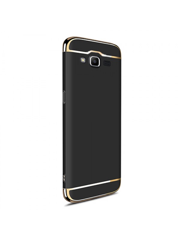 FitCase Samsung Grand Prime Plus (G532) Golden Frame Arka Kapak Siyah…