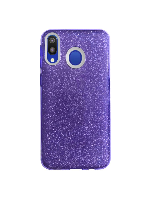 FitCase Samsung M20 (M205) 3in1 Simli Silikon Arka Kapak Mor…
