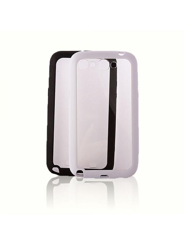 FitCase Samsung Note 2 N7100 Çerçeveli Soft Silikon Siyah…